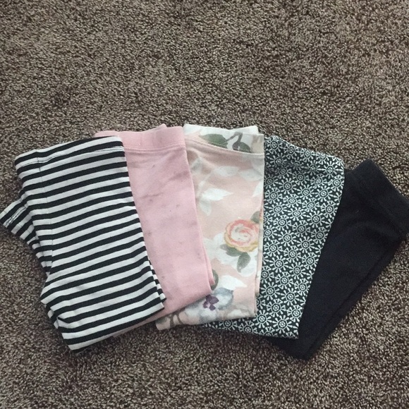 Other - Lot of 5 pairs girls leggings
